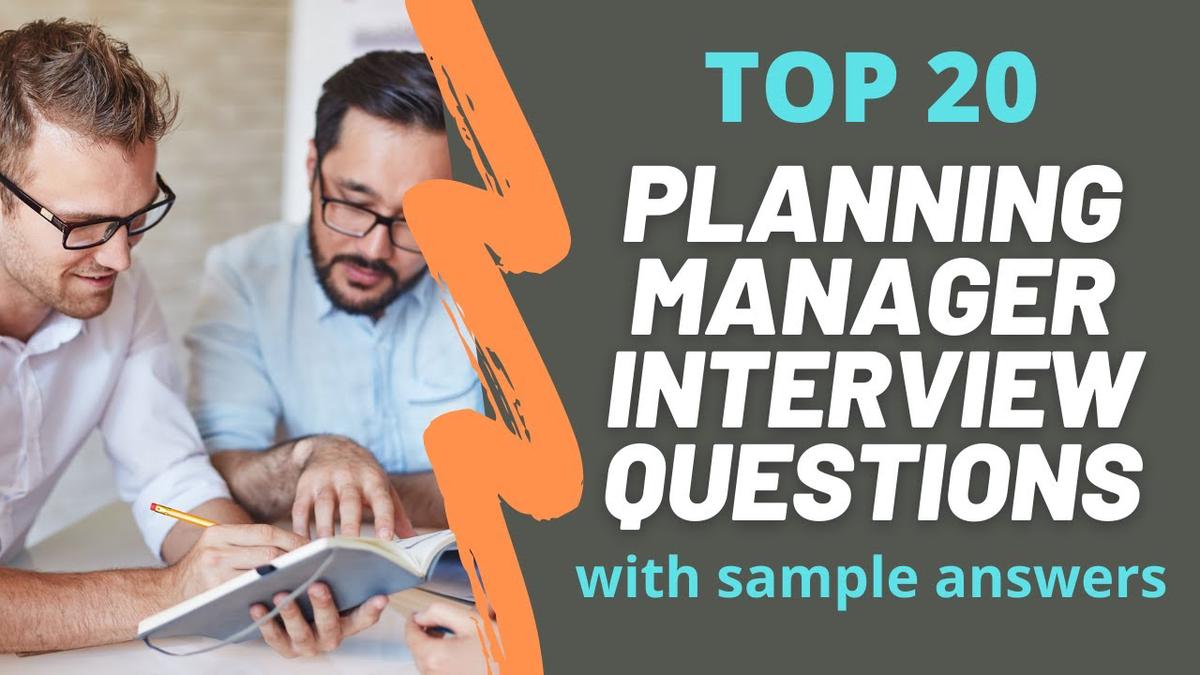 business planning manager interview questions