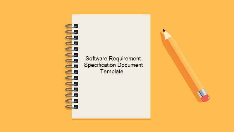 software requirements specification template free download
