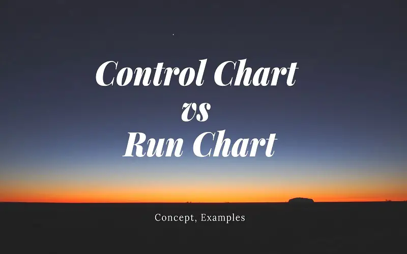 Control Chart vs Run Chart