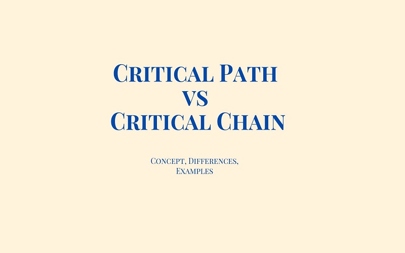 Critical Path vs Critical Chain