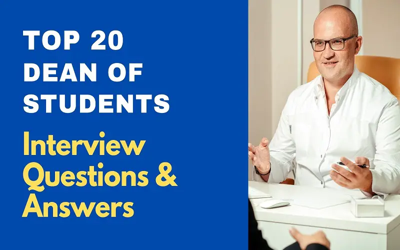 Dean of Students Interview Questions and Answers