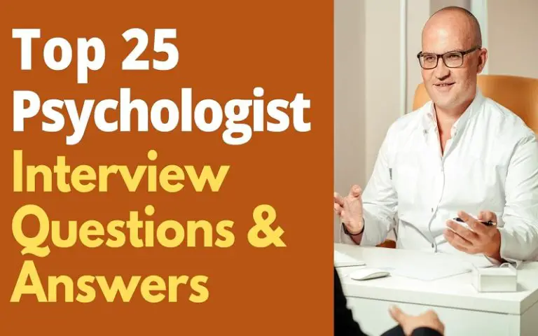 Top 25 Psychologist Interview Questions and Answers in 2026 ...