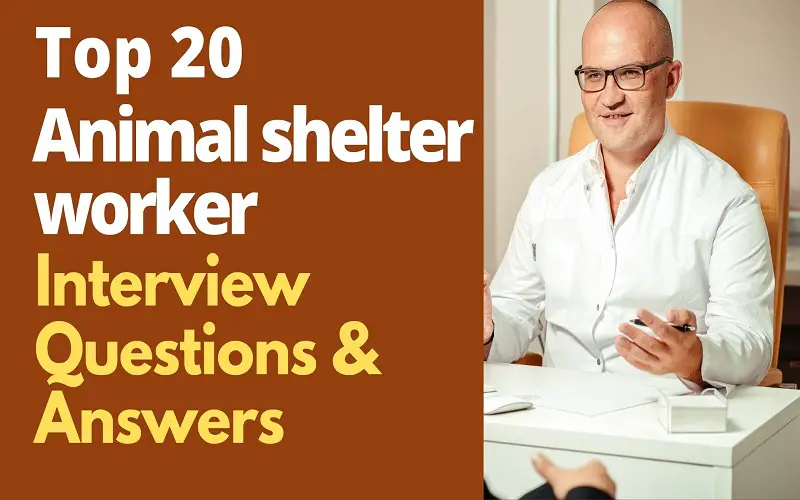 Top 20 Animal shelter worker Interview Questions and Answers in 2023 –  ProjectPractical