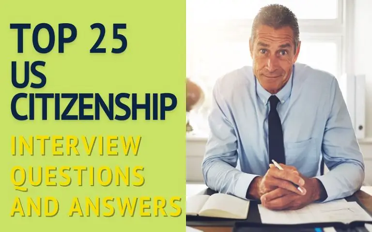 Top 25 US Citizenship Interview Questions and Answers in 2025 ...
